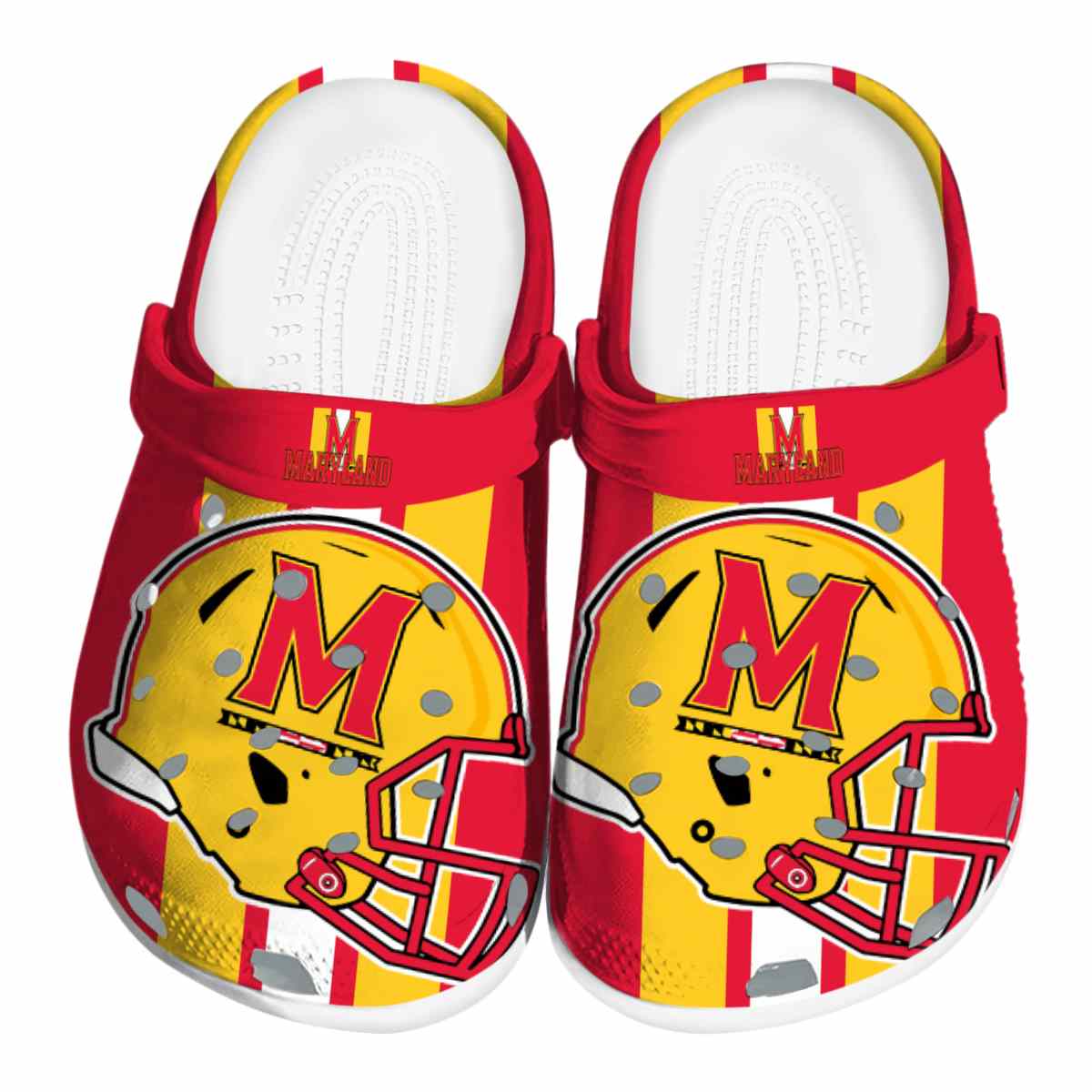 Maryland Terrapins 2025 NCAA Sport Crocs Clogs For Men Women and Kids - GNL1463024