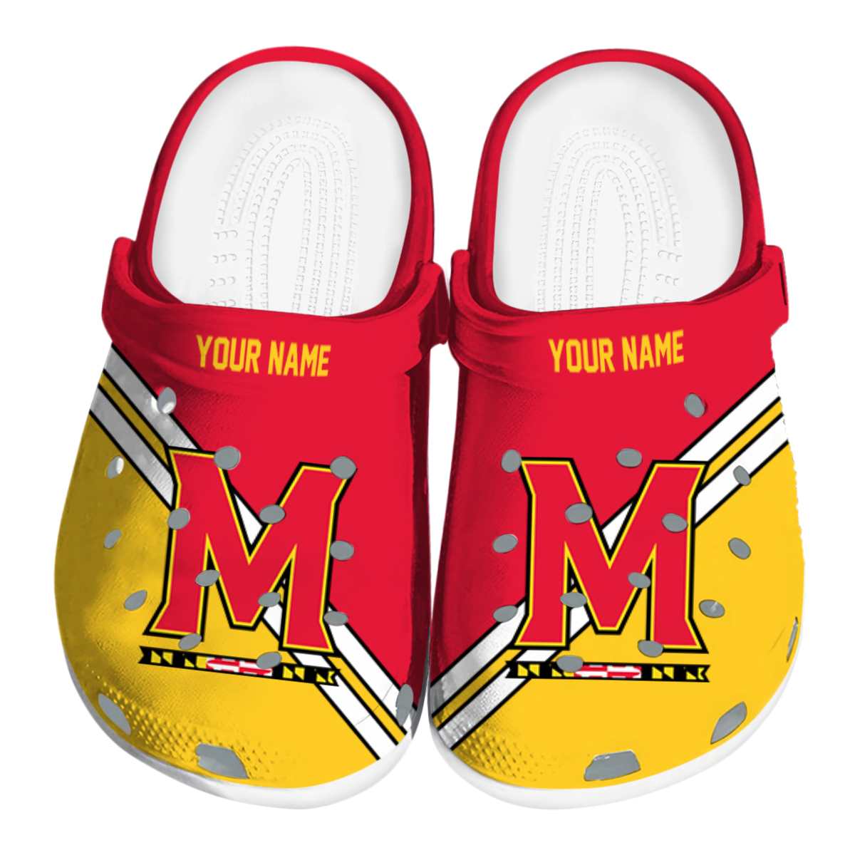 Maryland Terrapins 2025 NCAA Sport Crocs Clogs For Men Women and Kids - GNL1463020