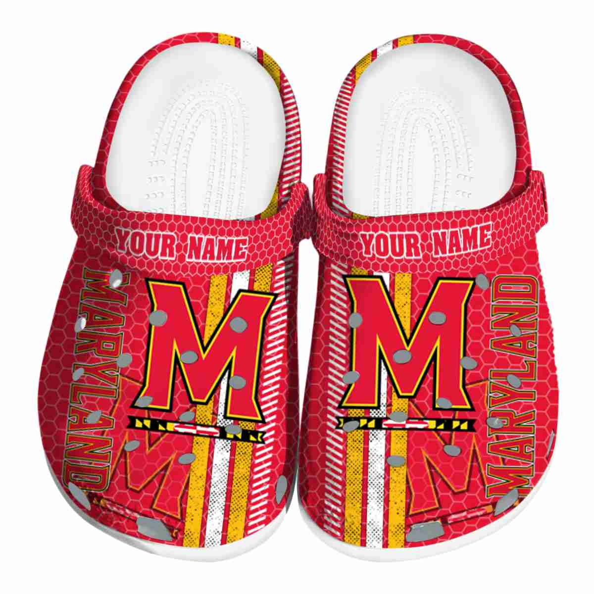 Maryland Terrapins 2025 NCAA Sport Crocs Clogs For Men Women and Kids - GNL1463063