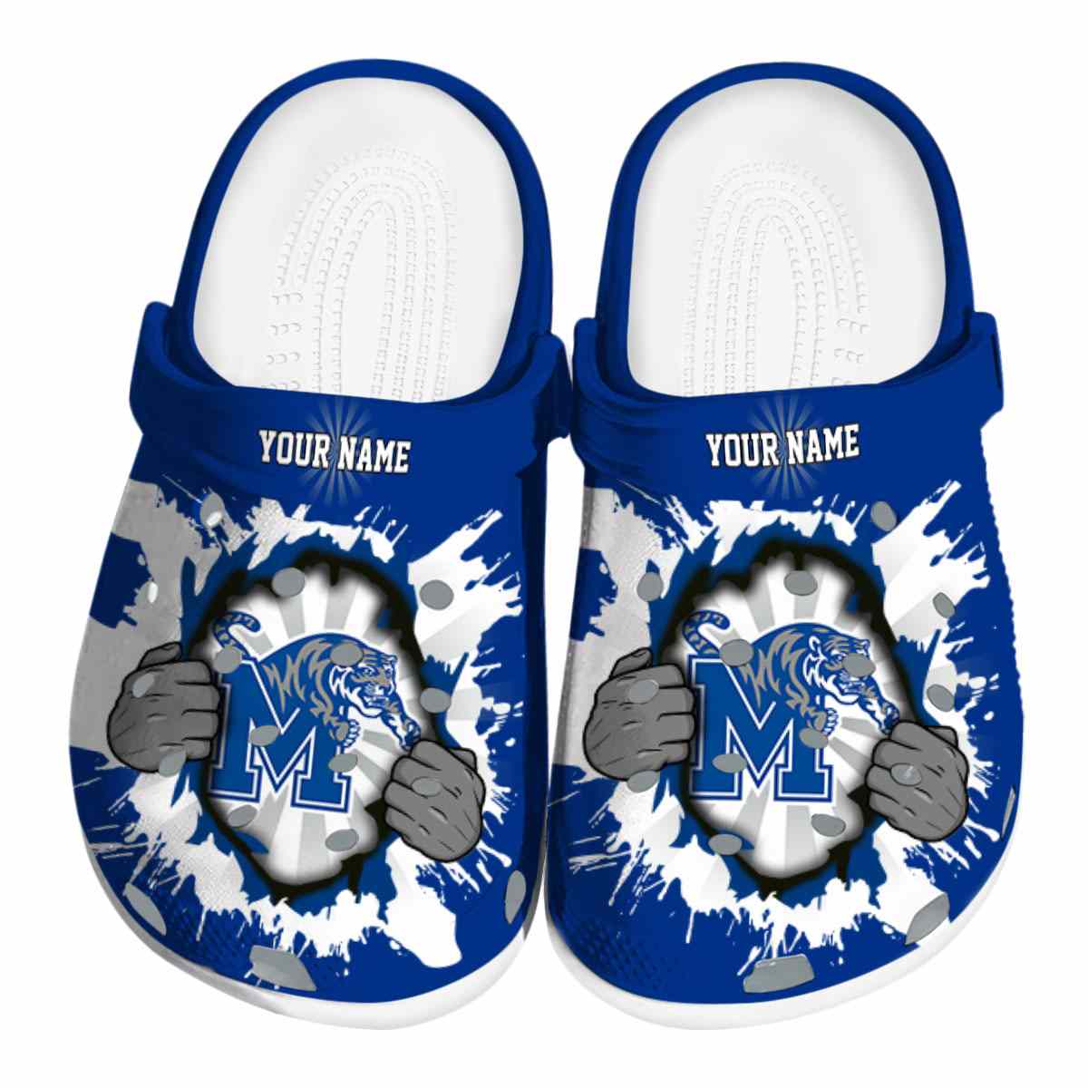 Memphis Tigers 2025 NCAA Sport Crocs Clogs For Men Women and Kids - GNL1463062
