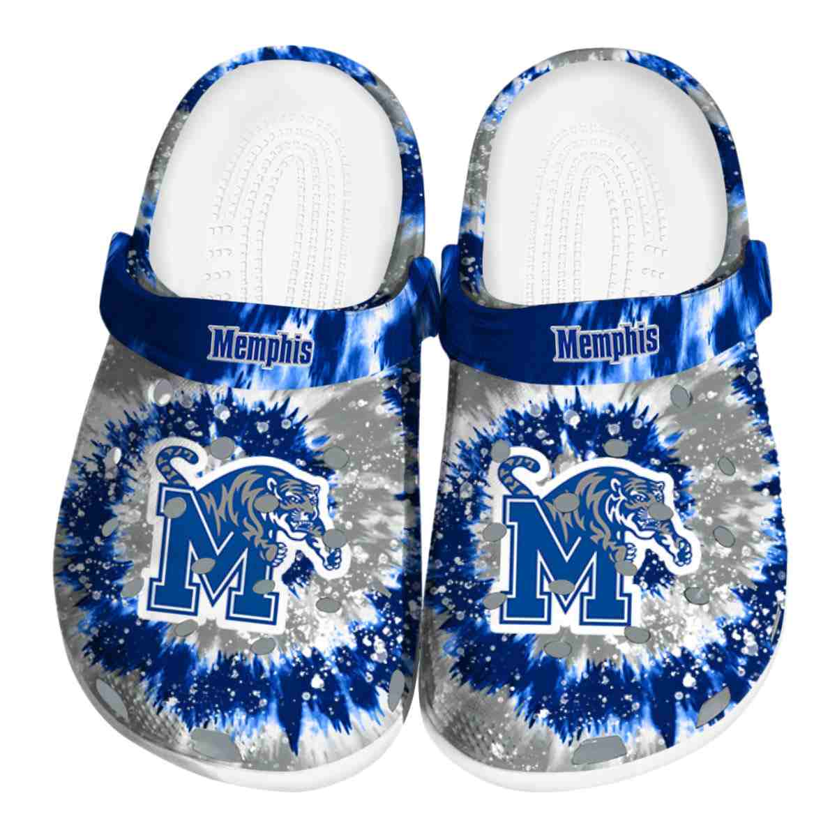 Memphis Tigers 2025 NCAA Sport Crocs Clogs For Men Women and Kids - GNL1463054