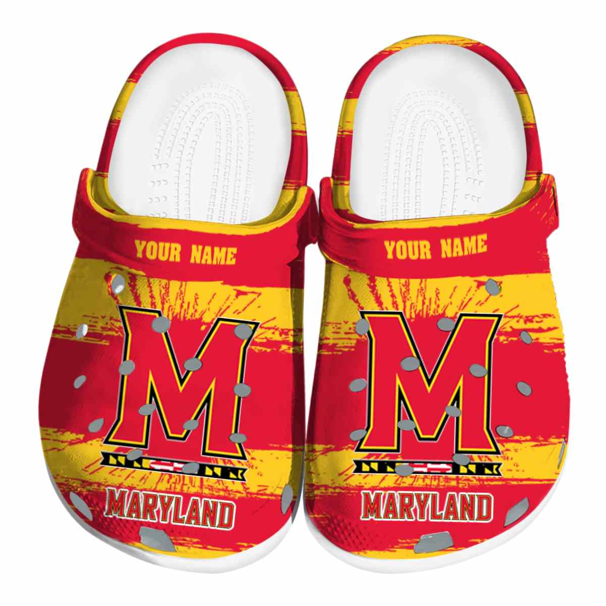 Maryland Terrapins 2025 NCAA Sport Crocs Clogs For Men Women and Kids - GNL1463059
