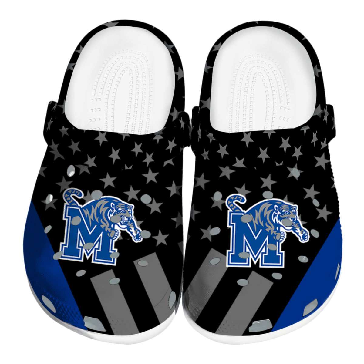 Memphis Tigers 2025 NCAA Sport Crocs Clogs For Men Women and Kids - GNL1463065