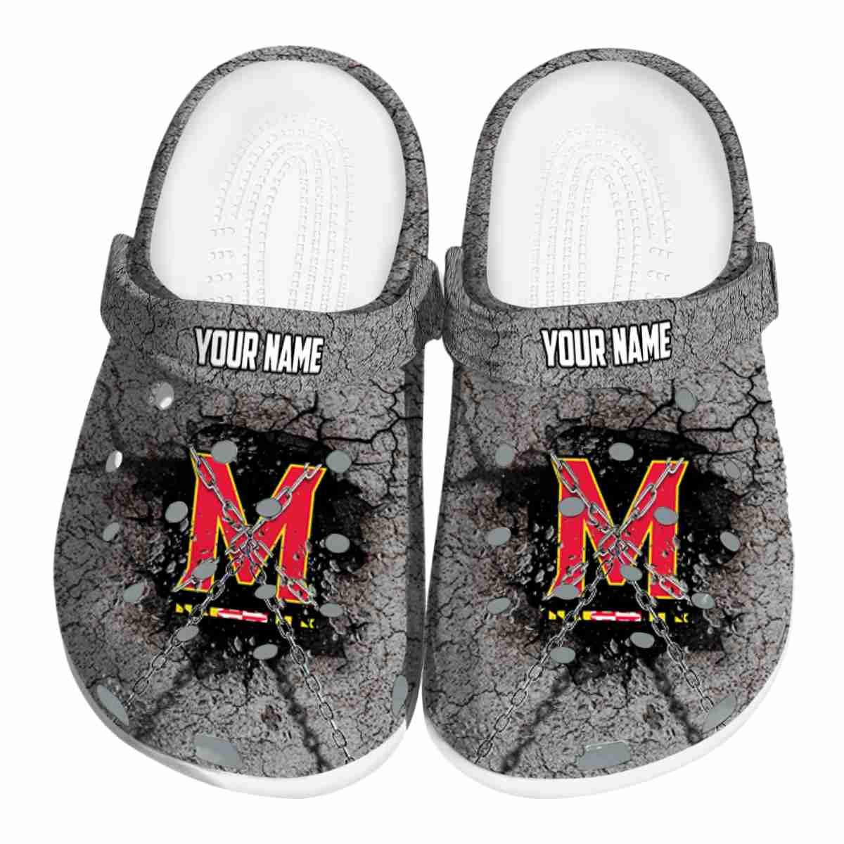 Maryland Terrapins 2025 NCAA Sport Crocs Clogs For Men Women and Kids - GNL1463053