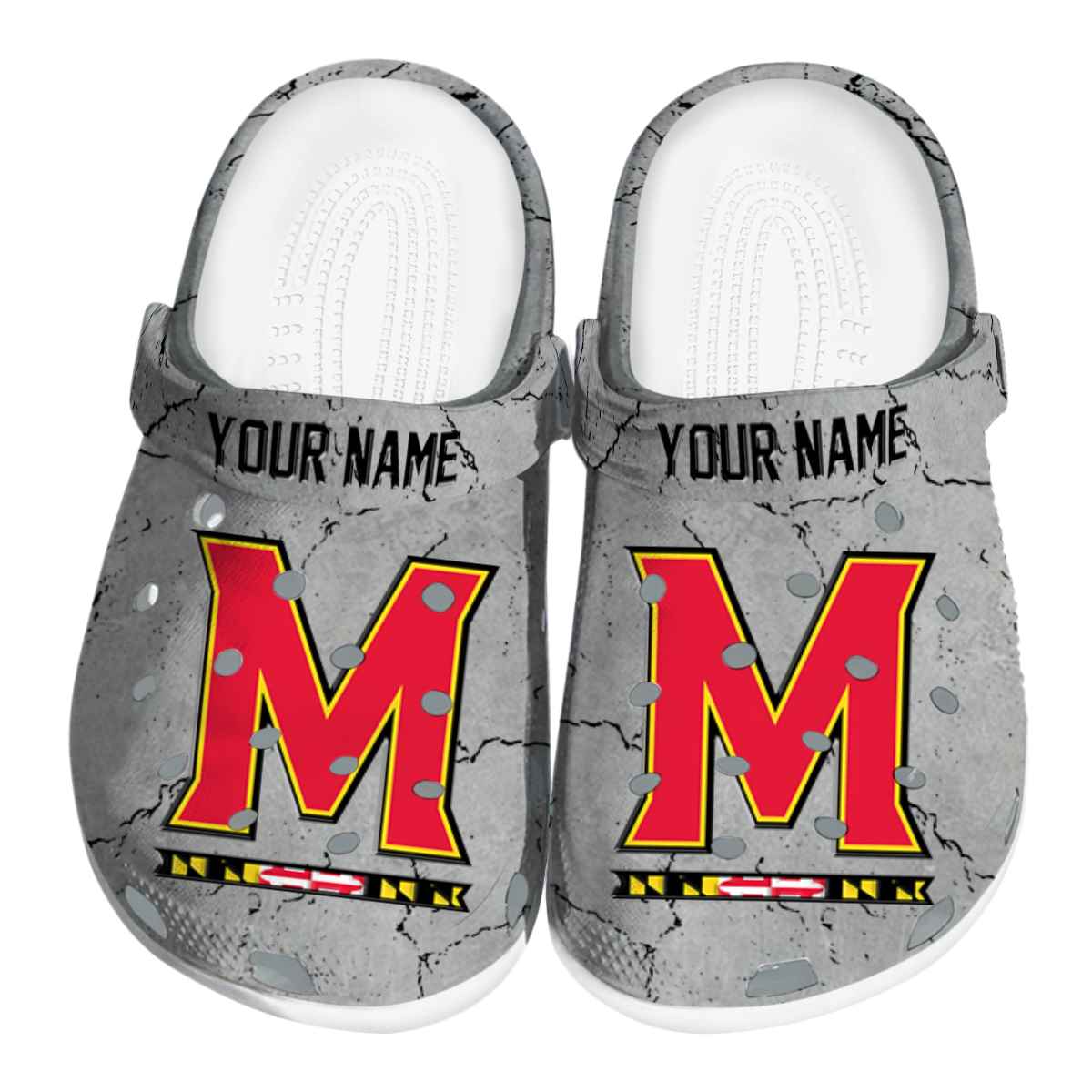 Maryland Terrapins 2025 NCAA Sport Crocs Clogs For Men Women and Kids - GNL1463048