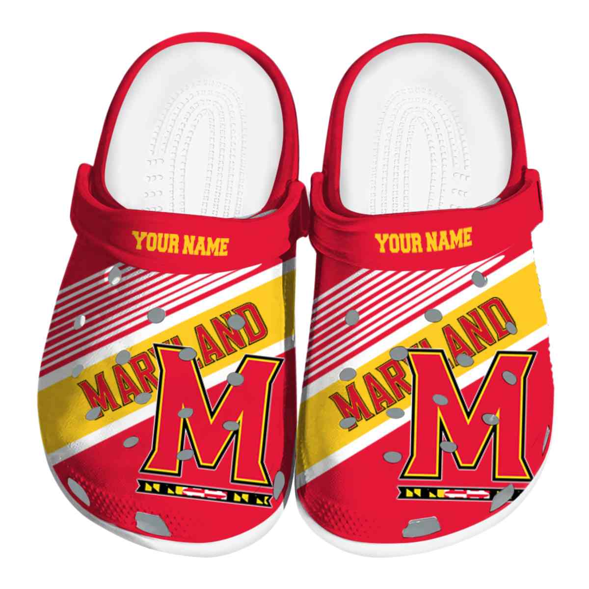 Maryland Terrapins 2025 NCAA Sport Crocs Clogs For Men Women and Kids - GNL1463074