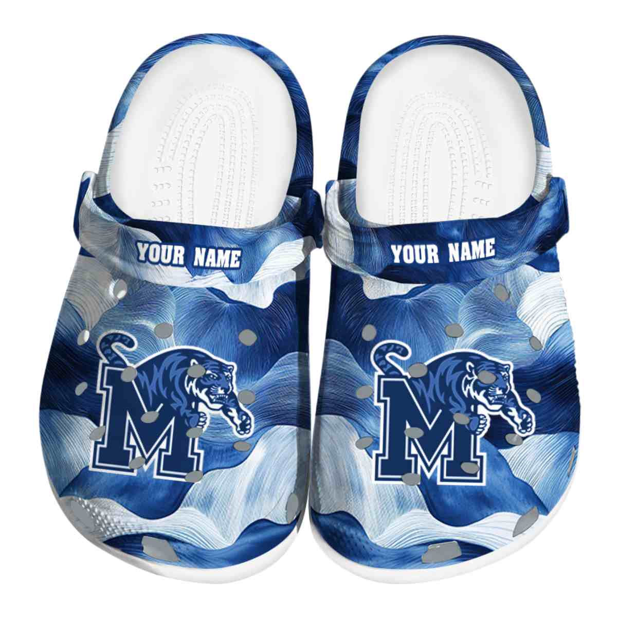 Memphis Tigers 2025 NCAA Sport Crocs Clogs For Men Women and Kids - GNL1463051