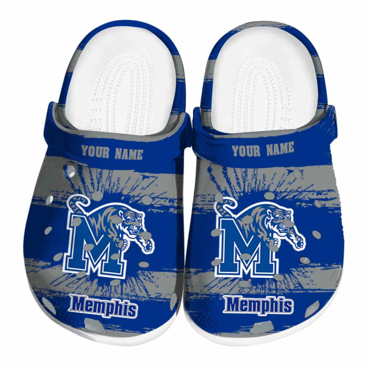 Memphis Tigers 2025 NCAA Sport Crocs Clogs For Men Women and Kids - GNL1463091