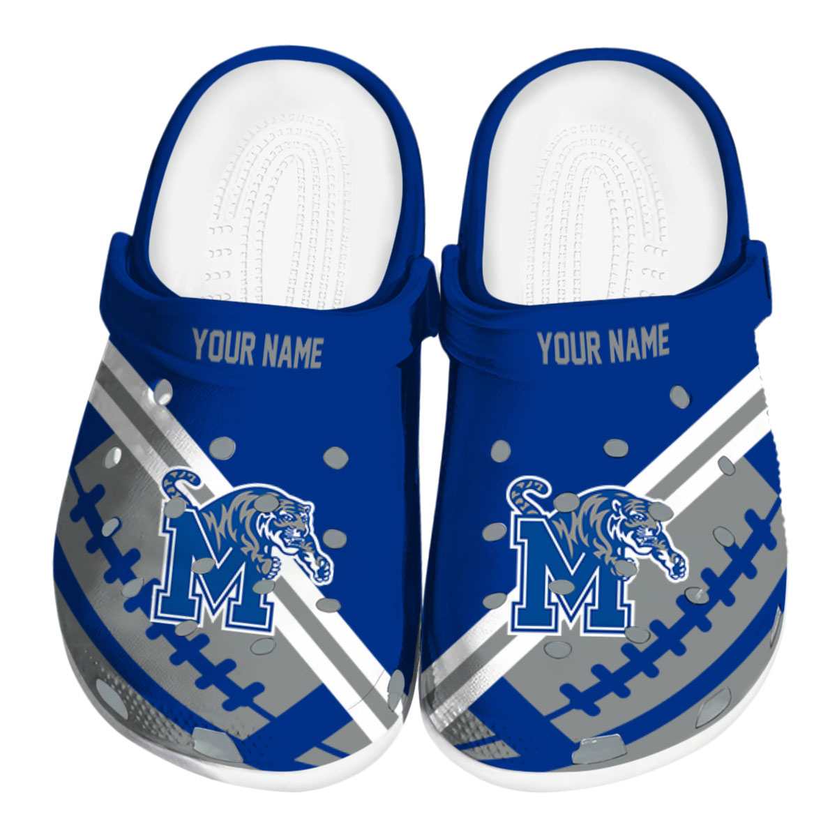Memphis Tigers 2025 NCAA Sport Crocs Clogs For Men Women and Kids - GNL1463098