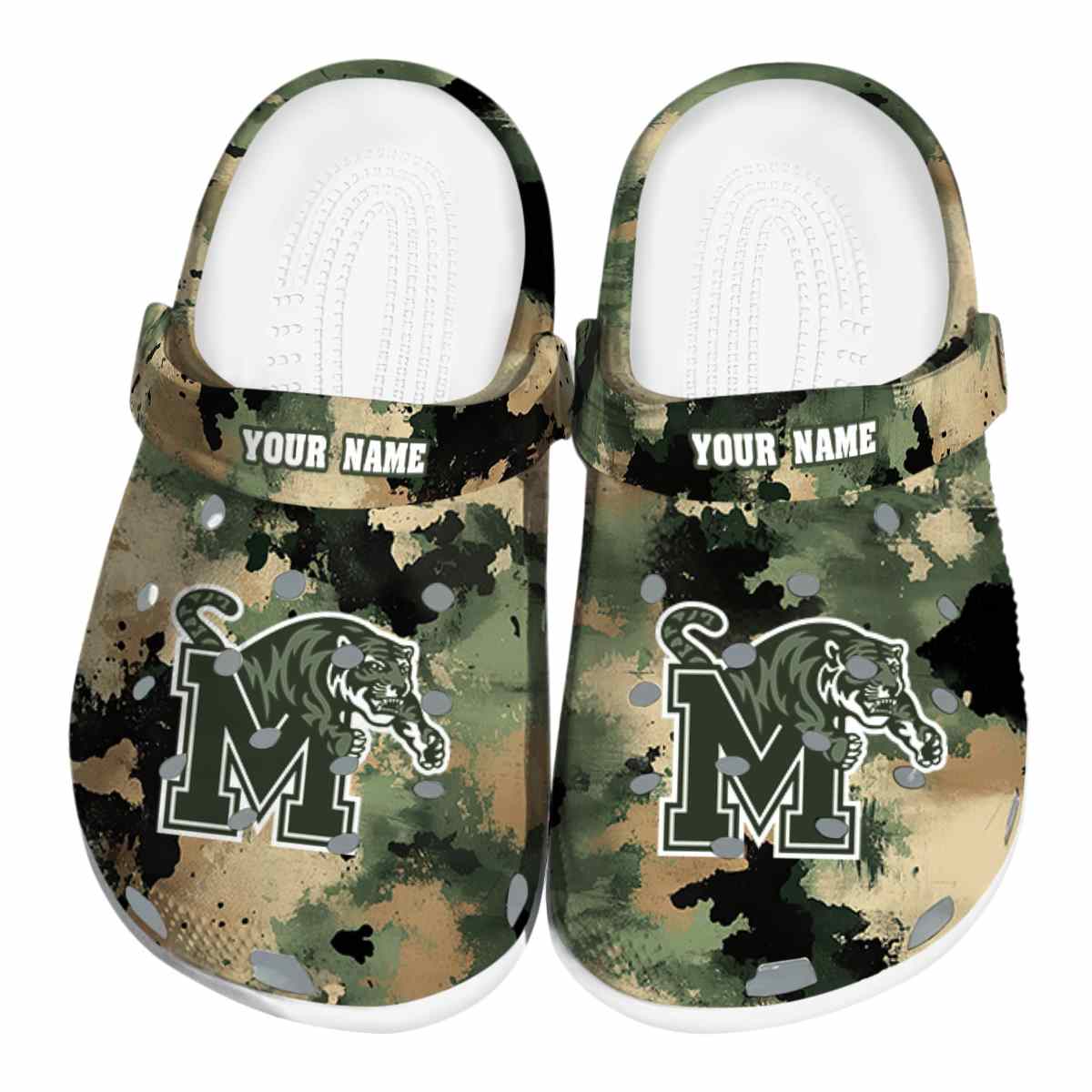 Memphis Tigers 2025 NCAA Sport Crocs Clogs For Men Women and Kids - GNL1463102