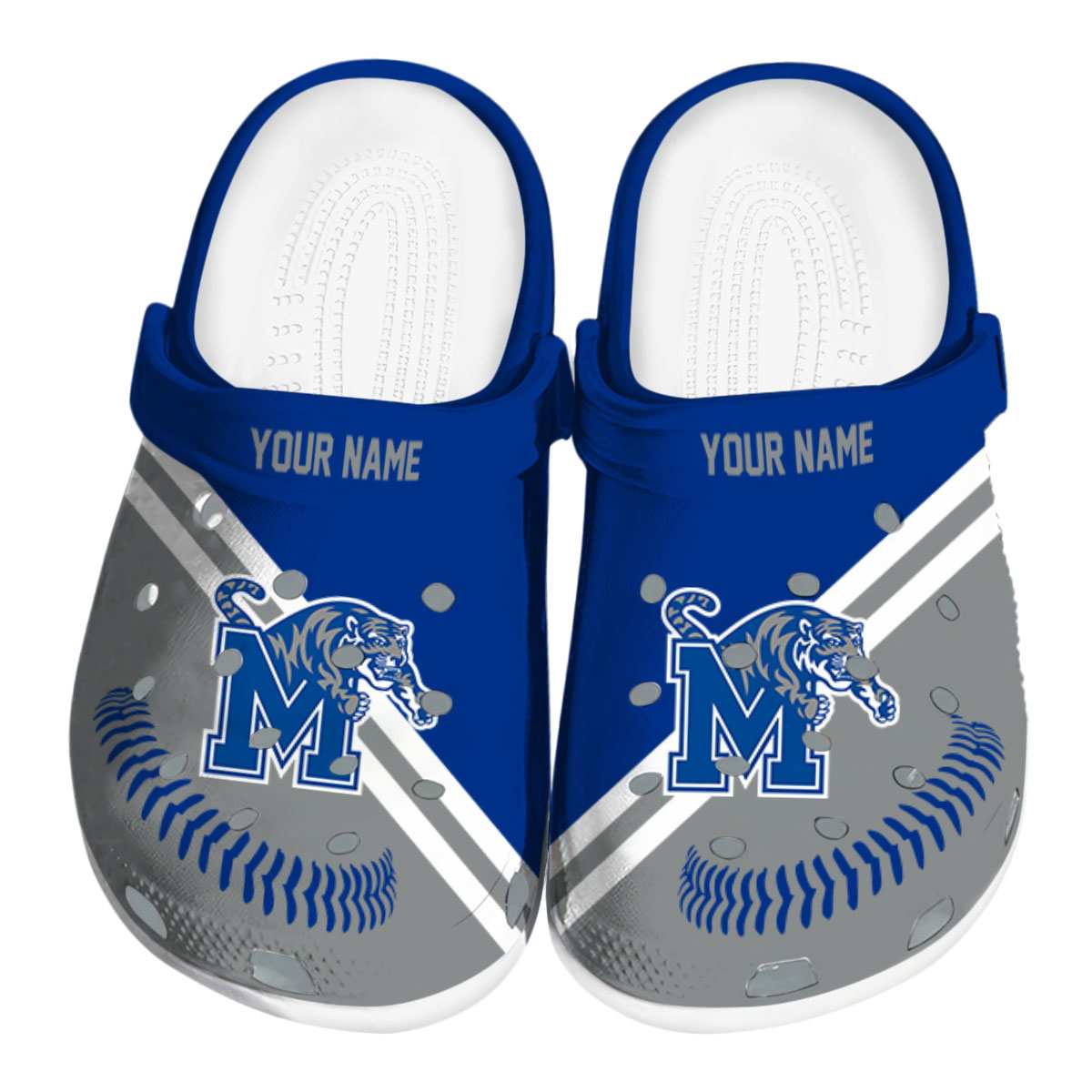 Memphis Tigers 2025 NCAA Sport Crocs Clogs For Men Women and Kids - GNL1463103