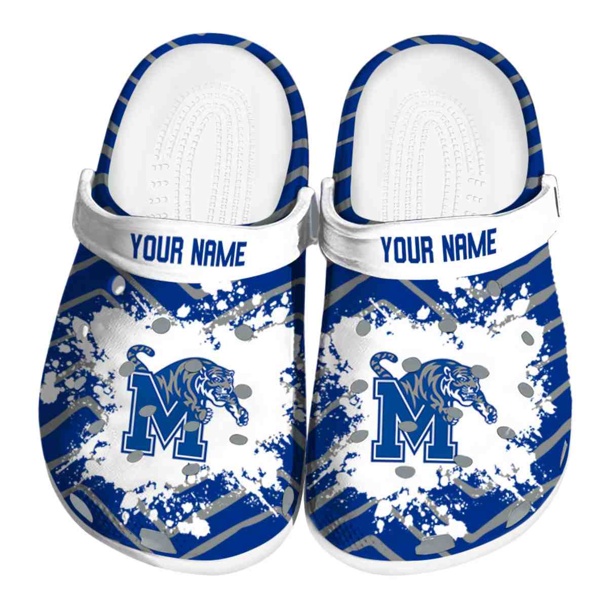 Memphis Tigers 2025 NCAA Sport Crocs Clogs For Men Women and Kids - GNL1463093
