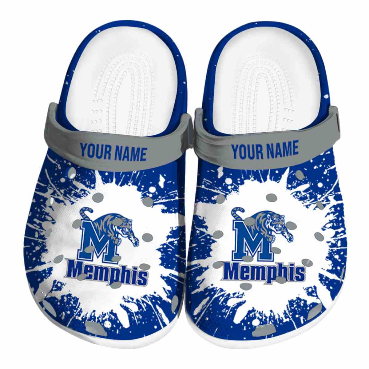 Memphis Tigers 2025 NCAA Sport Crocs Clogs For Men Women and Kids - GNL1463094