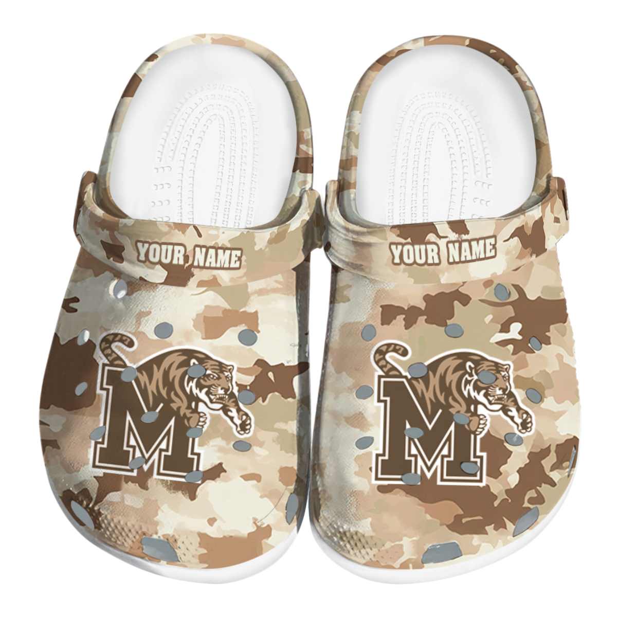 Memphis Tigers 2025 NCAA Sport Crocs Clogs For Men Women and Kids - GNL1463089