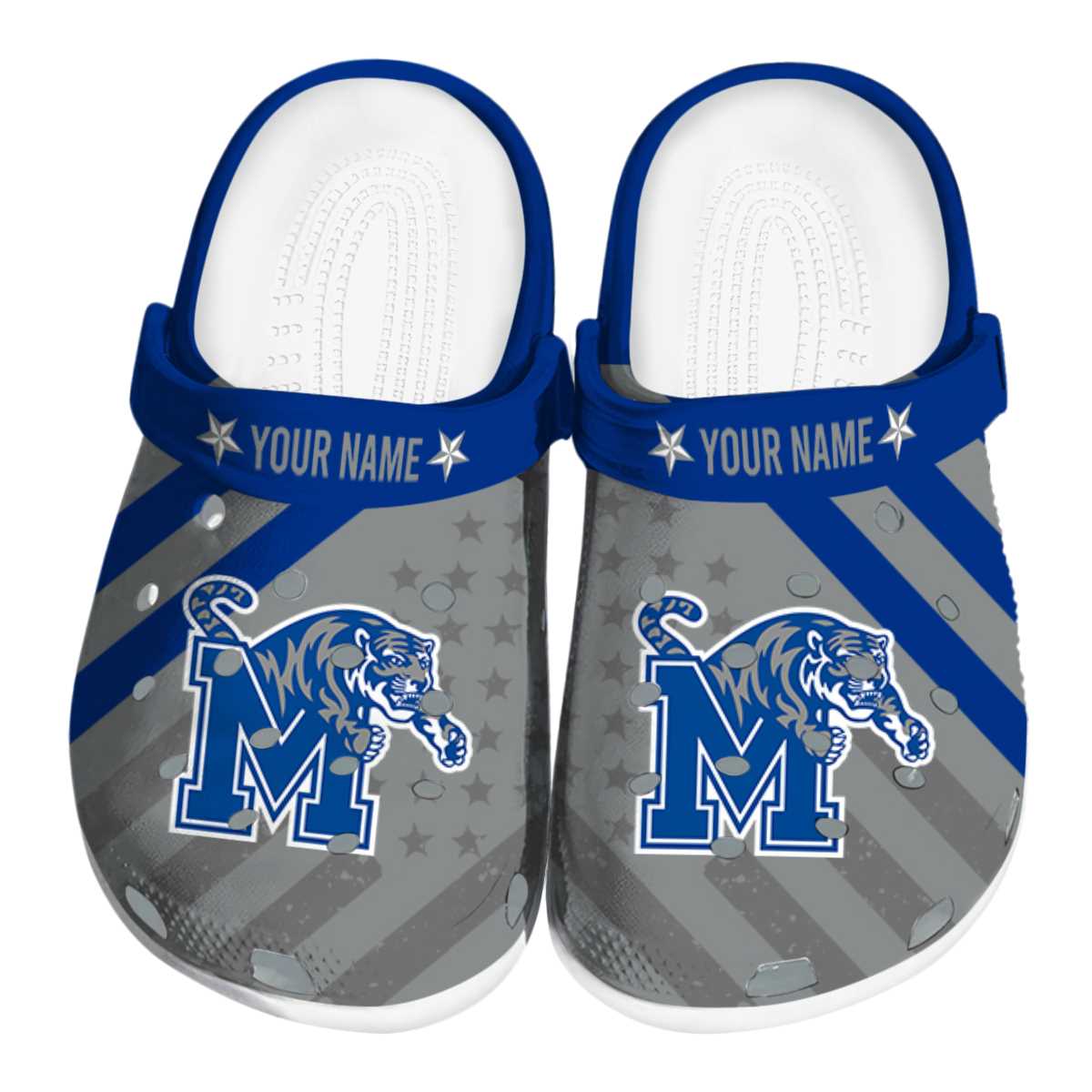 Memphis Tigers 2025 NCAA Sport Crocs Clogs For Men Women and Kids - GNL1463078