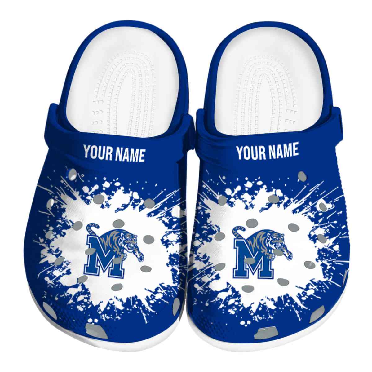 Memphis Tigers 2025 NCAA Sport Crocs Clogs For Men Women and Kids - GNL1463097