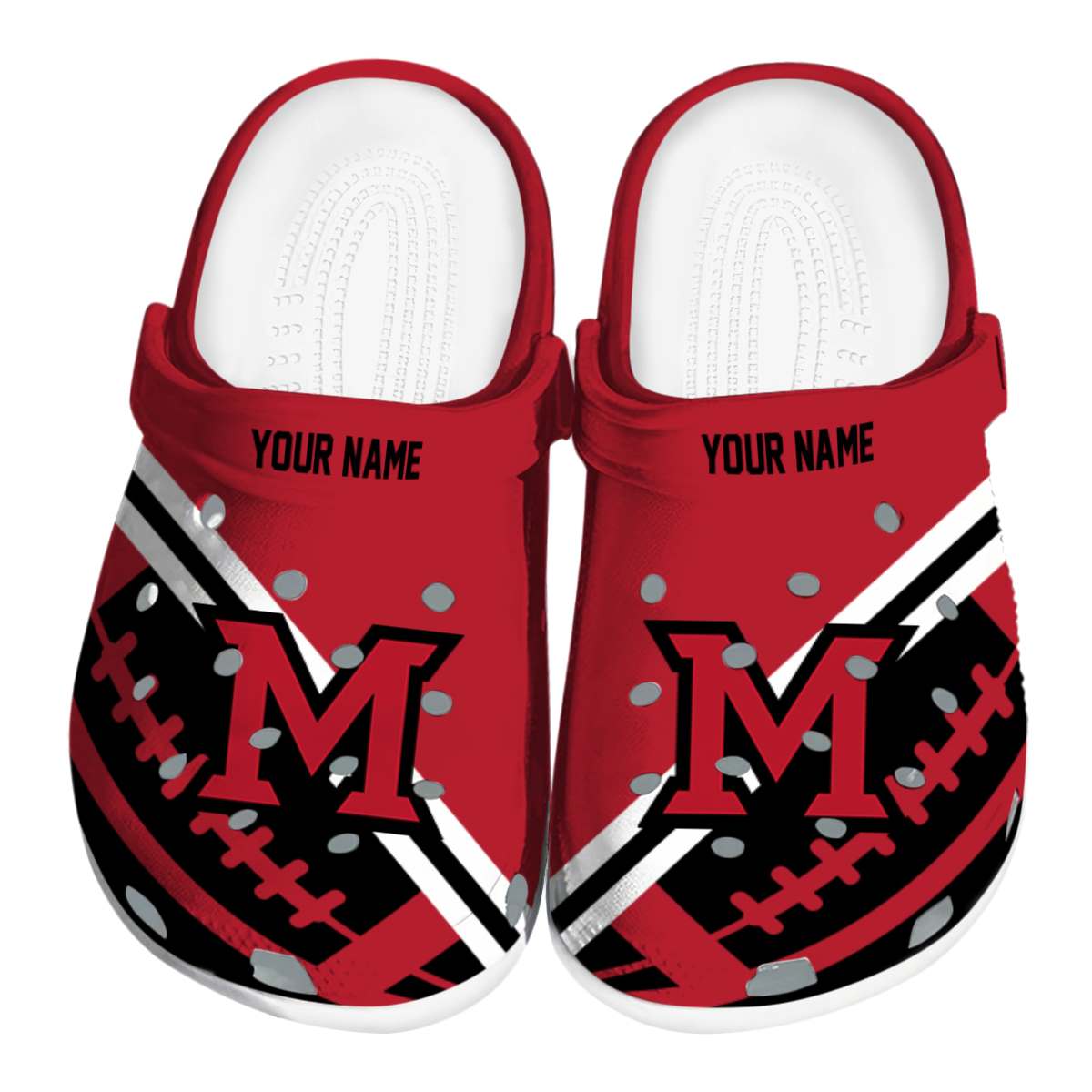Miami RedHawks 2025 NCAA Sport Crocs Clogs For Men Women and Kids - GNL1463130