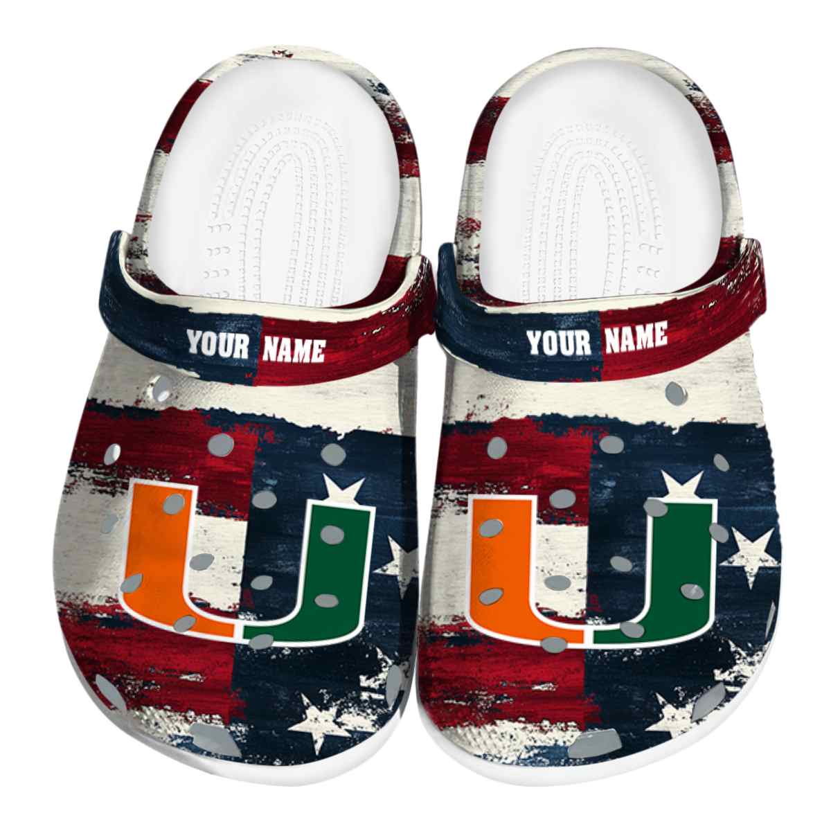 Miami Hurricanes 2025 NCAA Sport Crocs Clogs For Men Women and Kids - GNL1463127