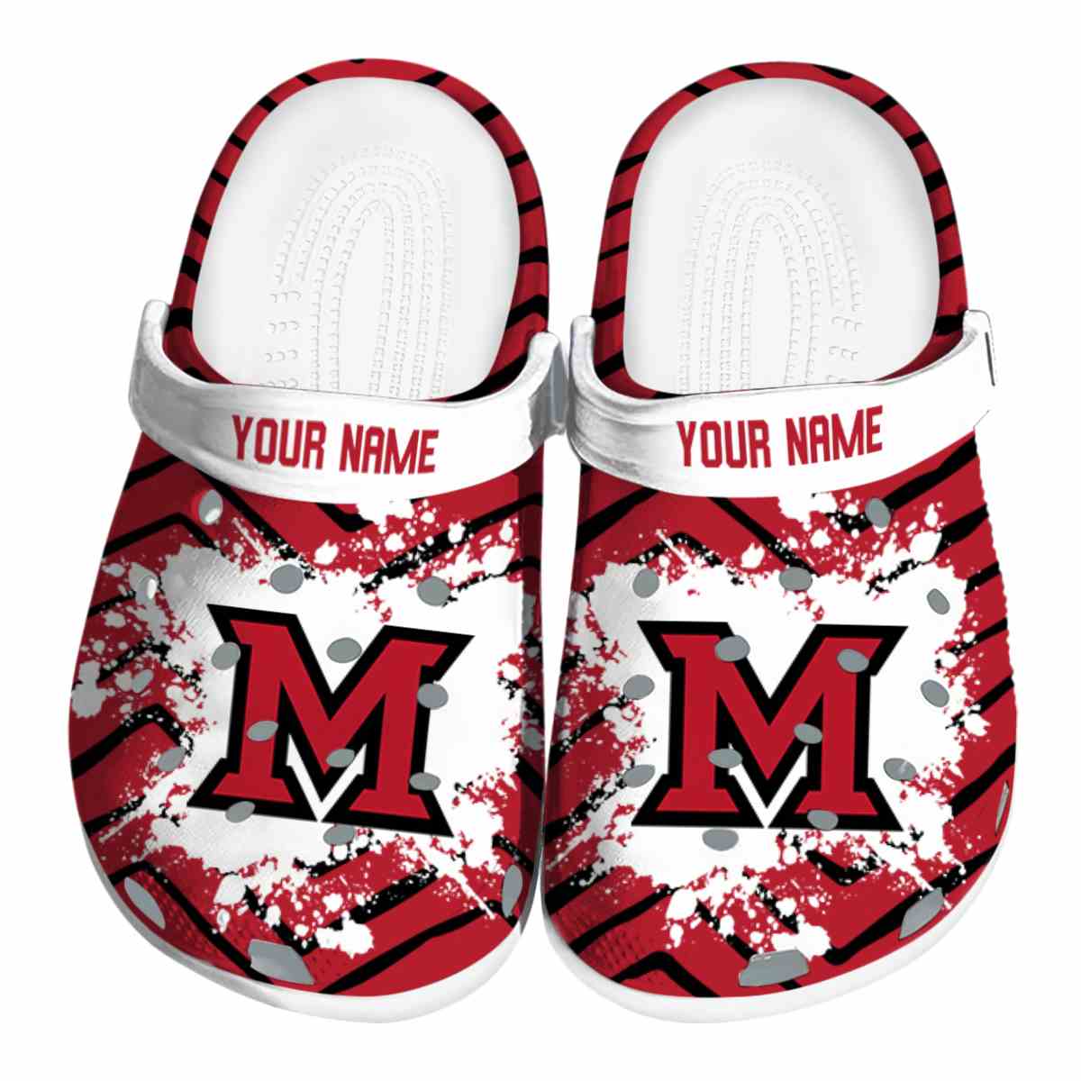 Miami RedHawks 2025 NCAA Sport Crocs Clogs For Men Women and Kids - GNL1463132