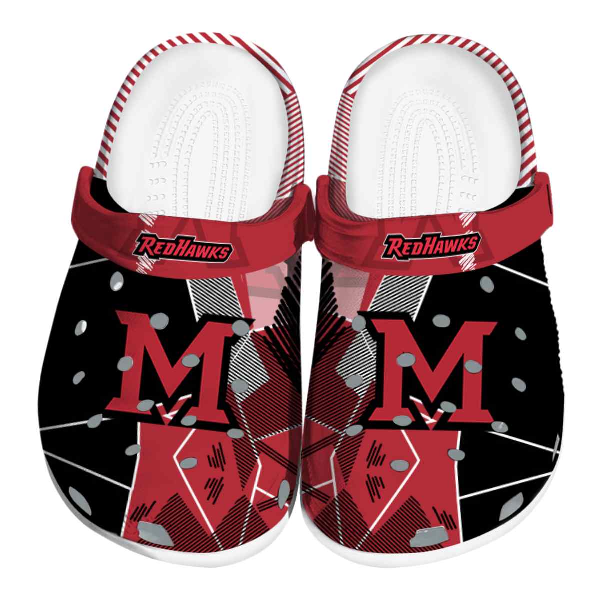 Miami RedHawks 2025 NCAA Sport Crocs Clogs For Men Women and Kids - GNL1463157