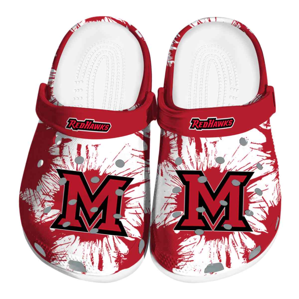 Miami RedHawks 2025 NCAA Sport Crocs Clogs For Men Women and Kids - GNL1463140