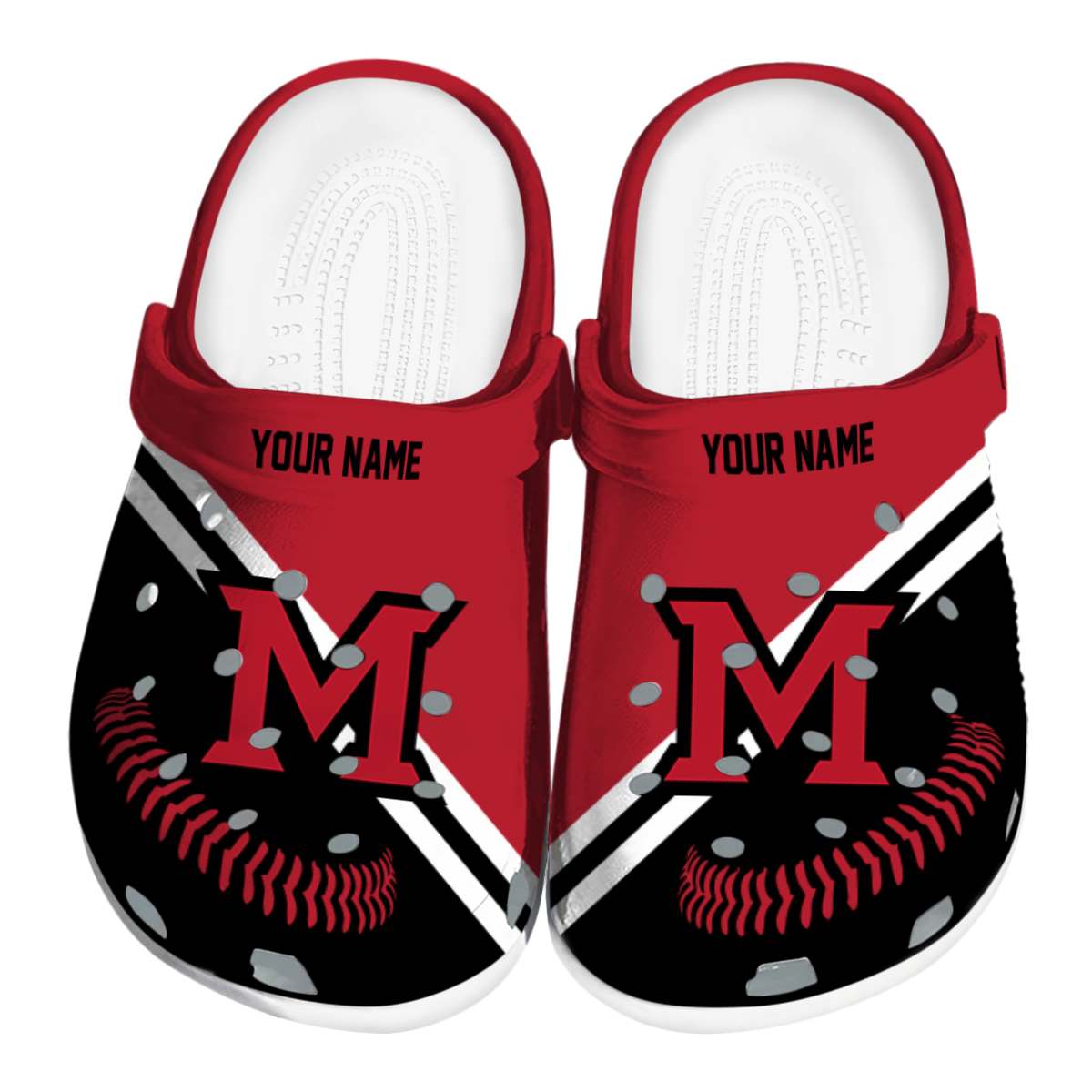 Miami RedHawks 2025 NCAA Sport Crocs Clogs For Men Women and Kids - GNL1463152