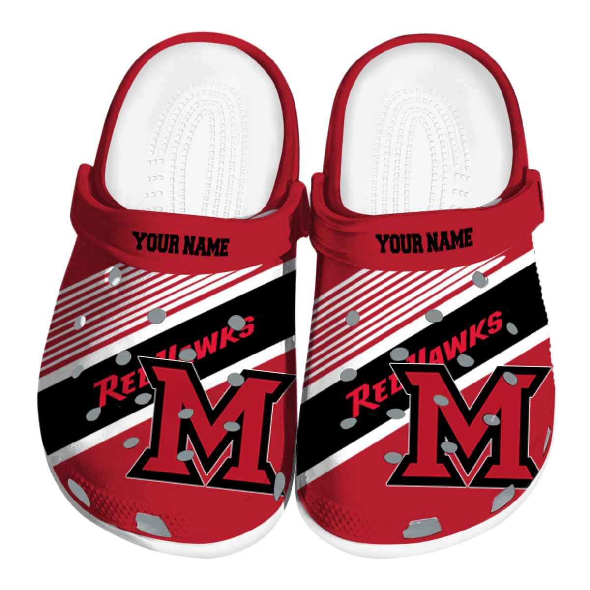 Miami RedHawks 2025 NCAA Sport Crocs Clogs For Men Women and Kids - GNL1463161