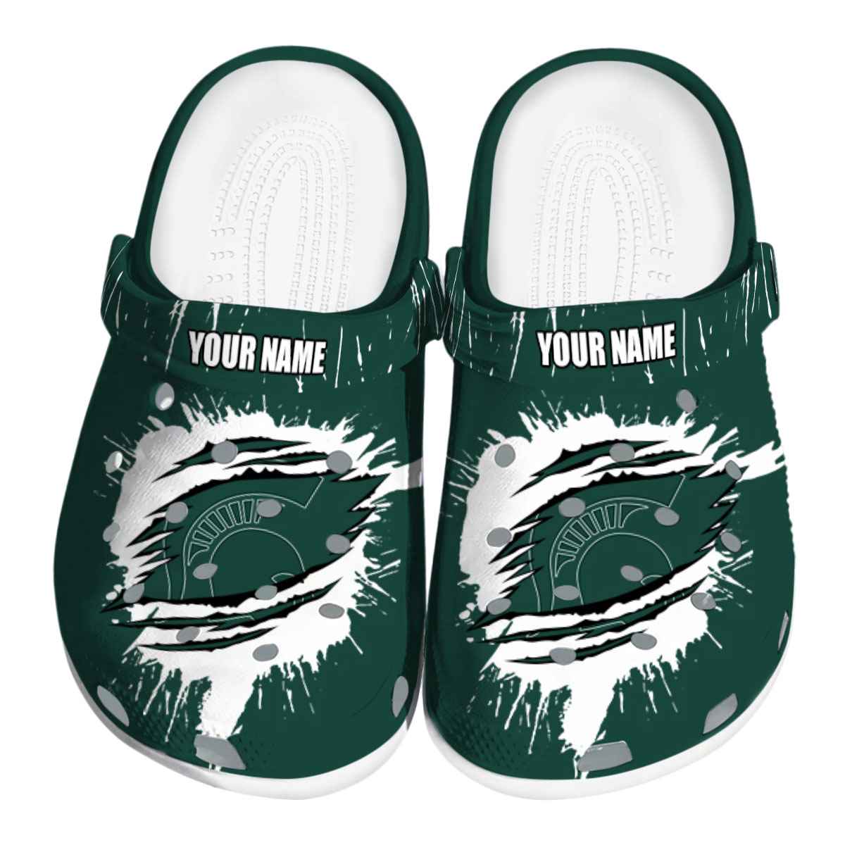 Michigan State Spartans 2025 NCAA Sport Crocs Clogs For Men Women and Kids - GNL1463141