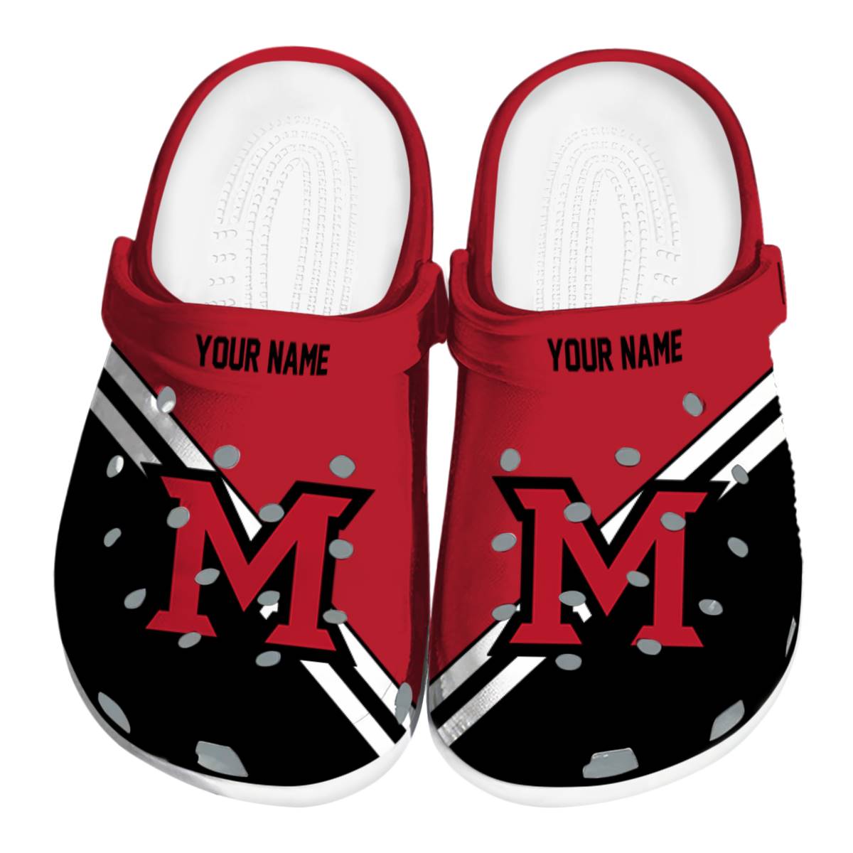 Miami RedHawks 2025 NCAA Sport Crocs Clogs For Men Women and Kids - GNL1463166