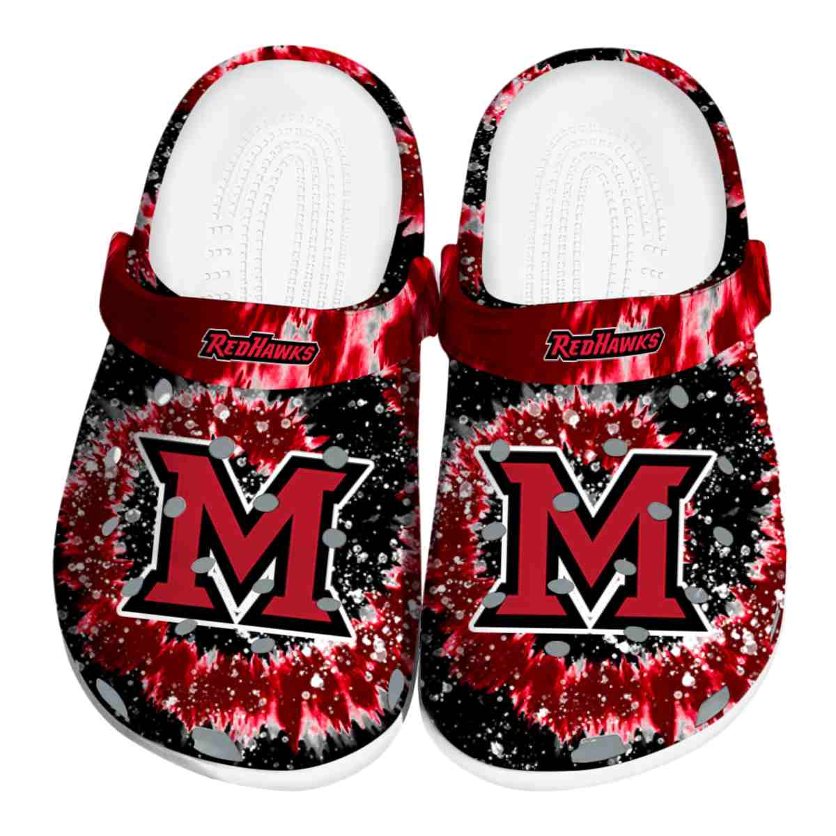 Miami RedHawks 2025 NCAA Sport Crocs Clogs For Men Women and Kids - GNL1463145