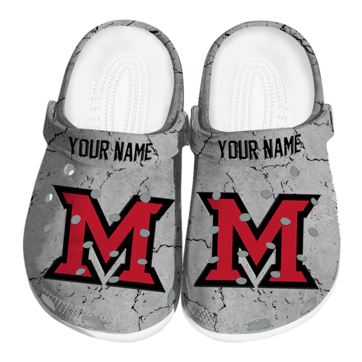 Miami RedHawks 2025 NCAA Sport Crocs Clogs For Men Women and Kids - GNL1463150