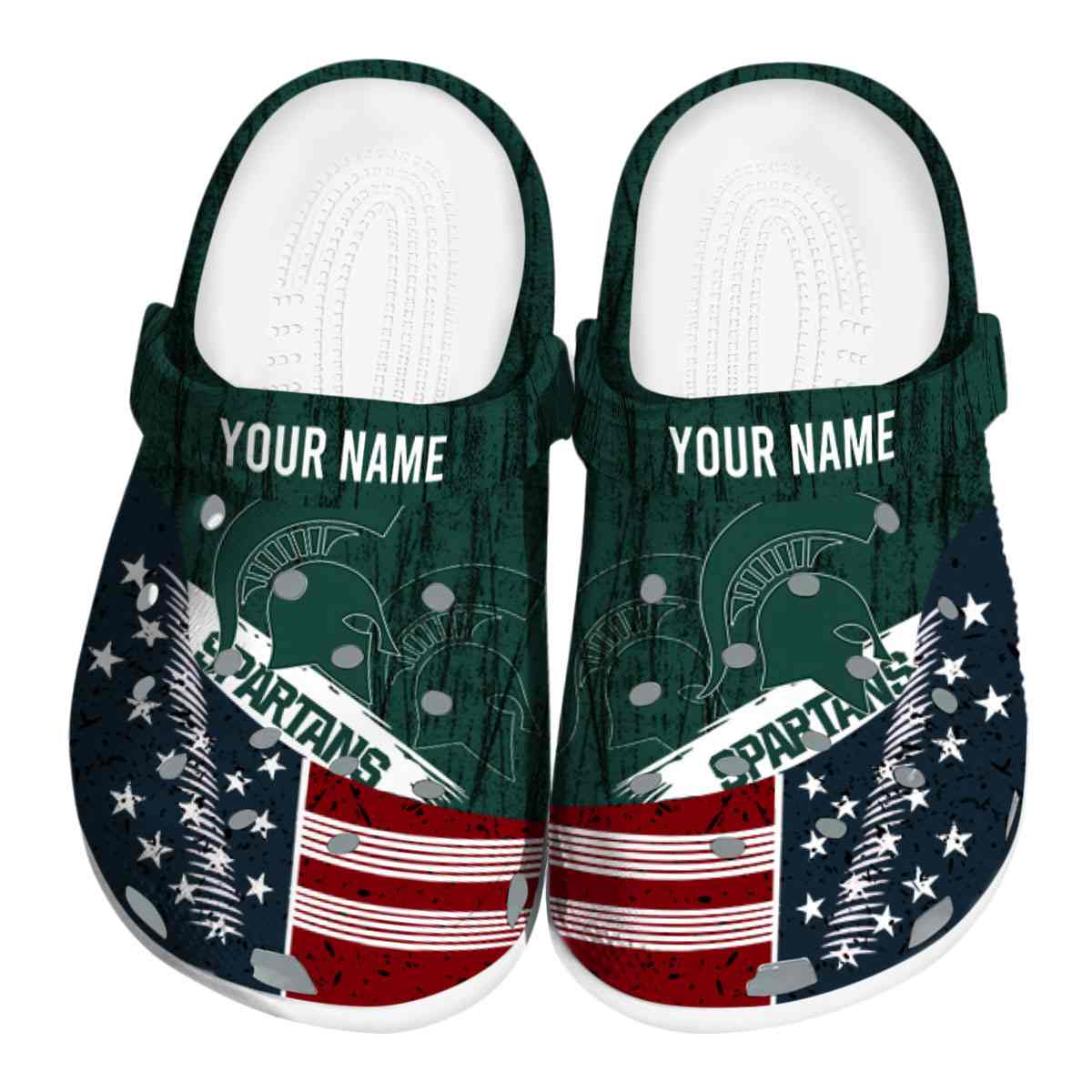 Michigan State Spartans 2025 NCAA Sport Crocs Clogs For Men Women and Kids - GNL1463191