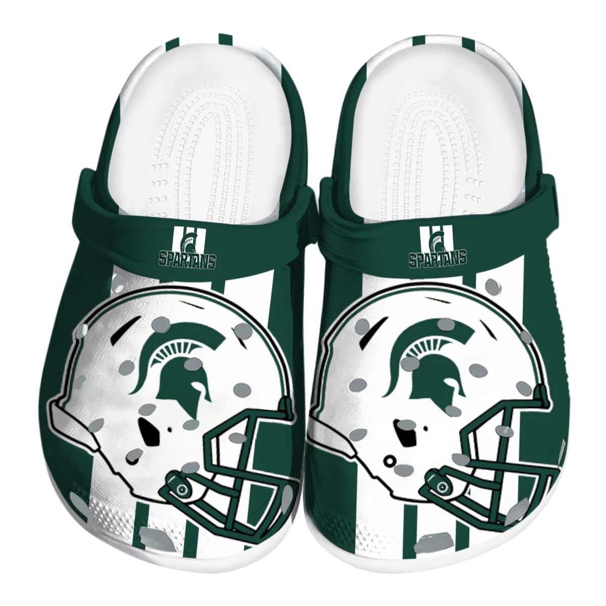 Michigan State Spartans 2025 NCAA Sport Crocs Clogs For Men Women and Kids - GNL1463188