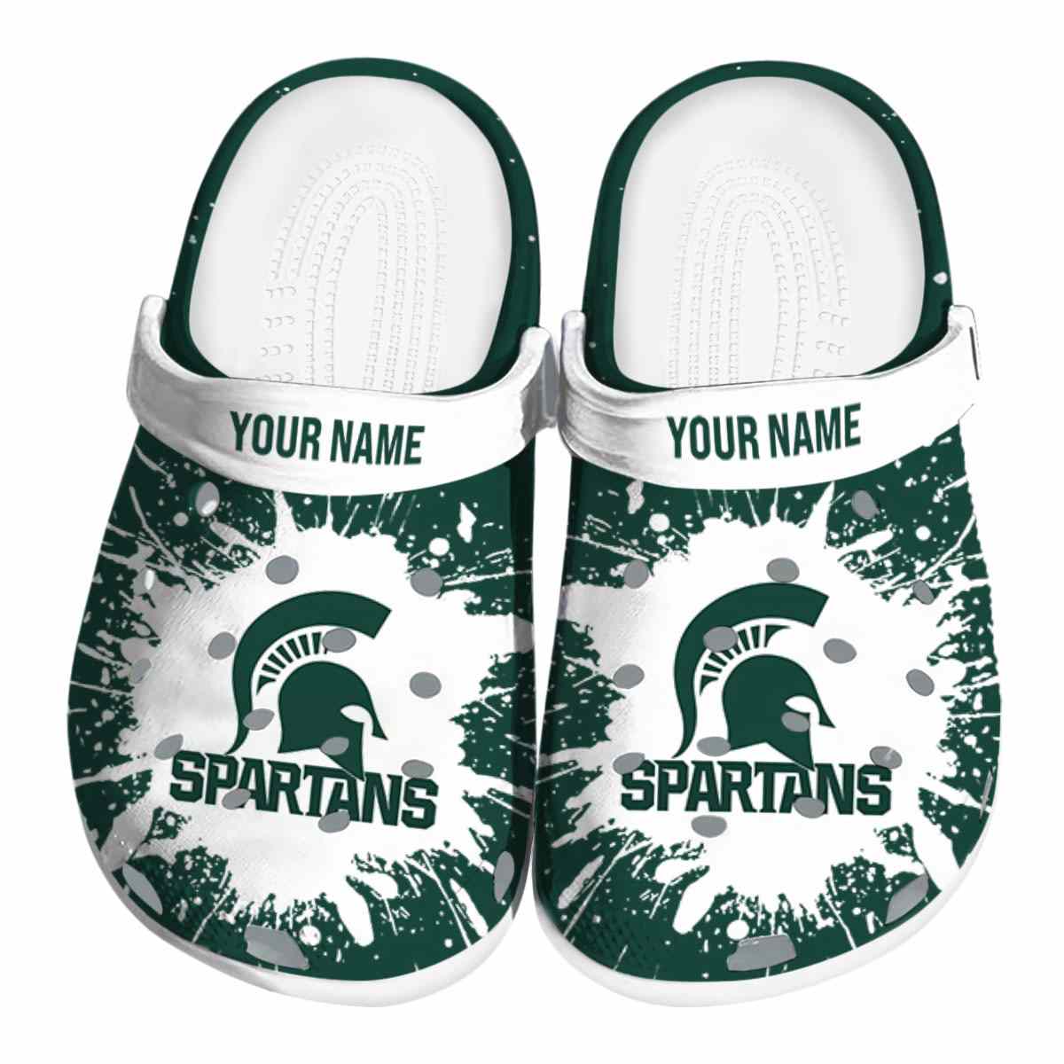 Michigan State Spartans 2025 NCAA Sport Crocs Clogs For Men Women and Kids - GNL1463181