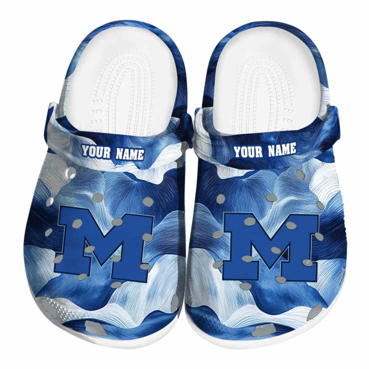 Michigan Wolverines 2025 NCAA Sport Crocs Clogs For Men Women and Kids - GNL1463221