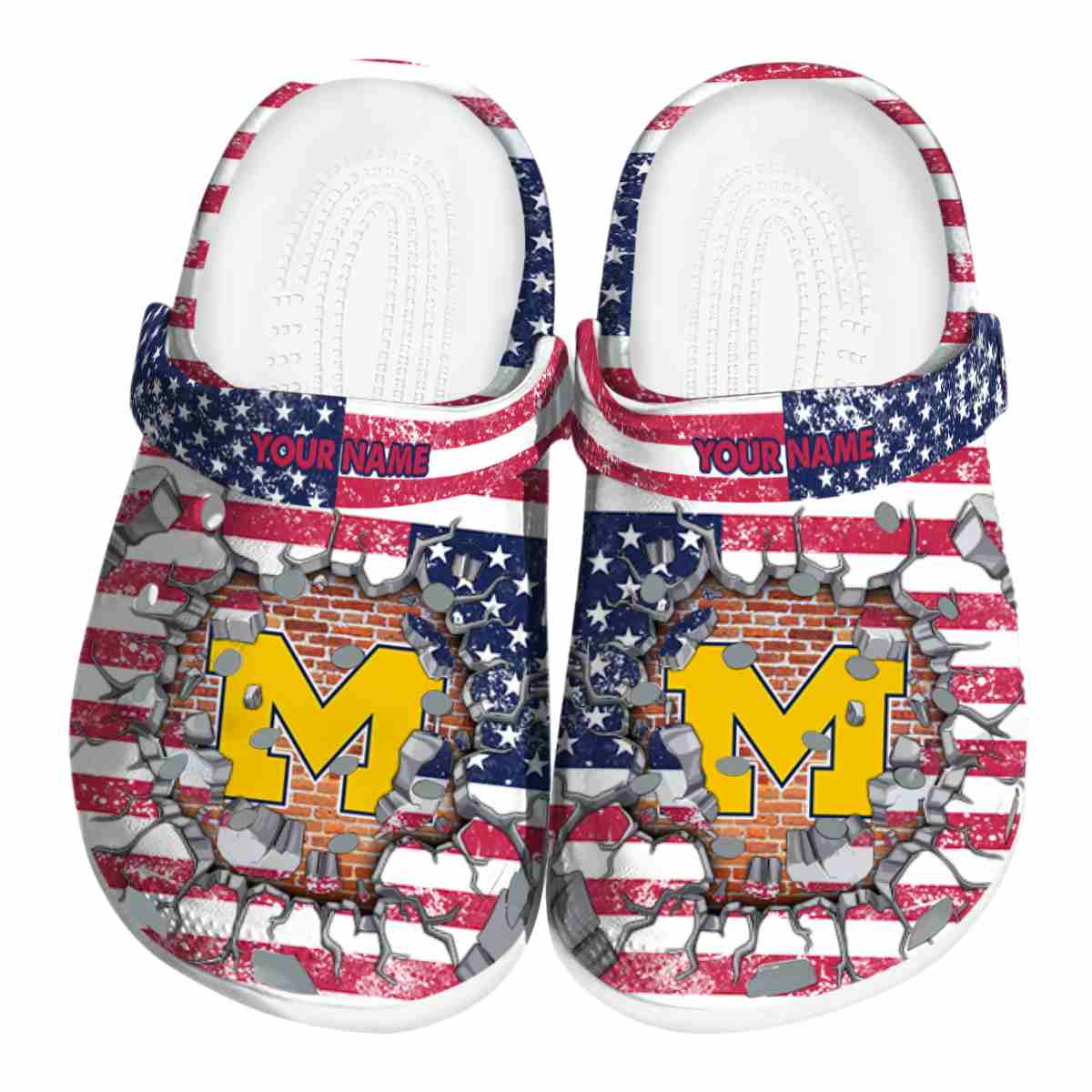 Michigan Wolverines 2025 NCAA Sport Crocs Clogs For Men Women and Kids - GNL1463212
