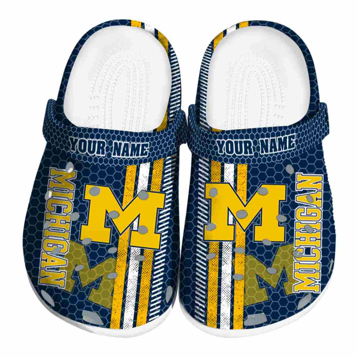 Michigan Wolverines 2025 NCAA Sport Crocs Clogs For Men Women and Kids - GNL1463199