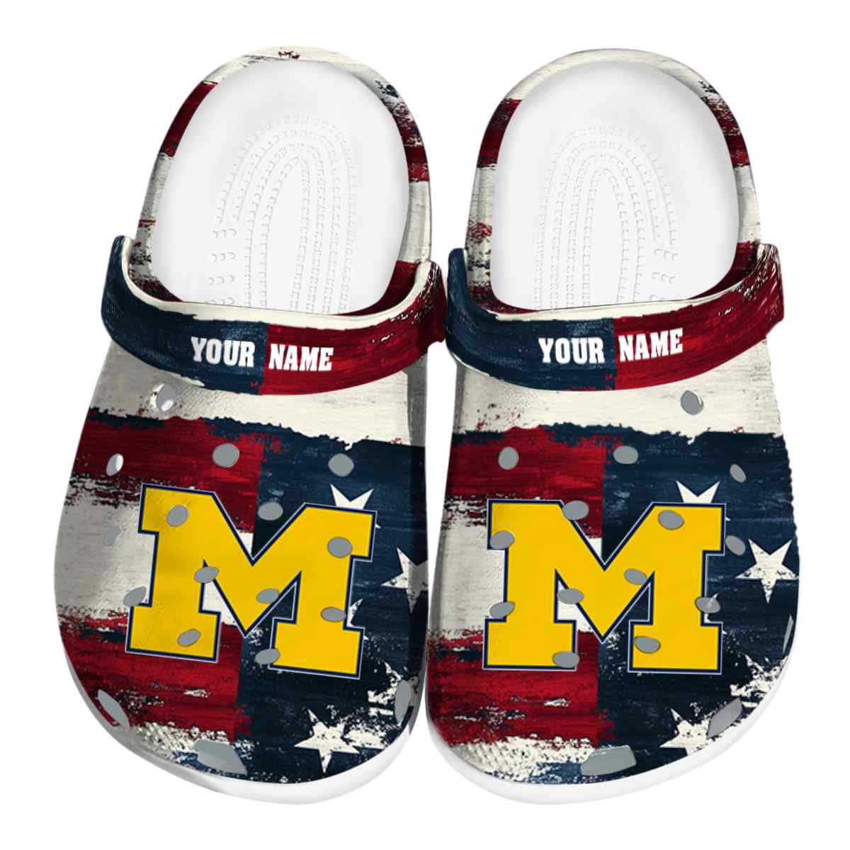 Michigan Wolverines 2025 NCAA Sport Crocs Clogs For Men Women and Kids - GNL1463204