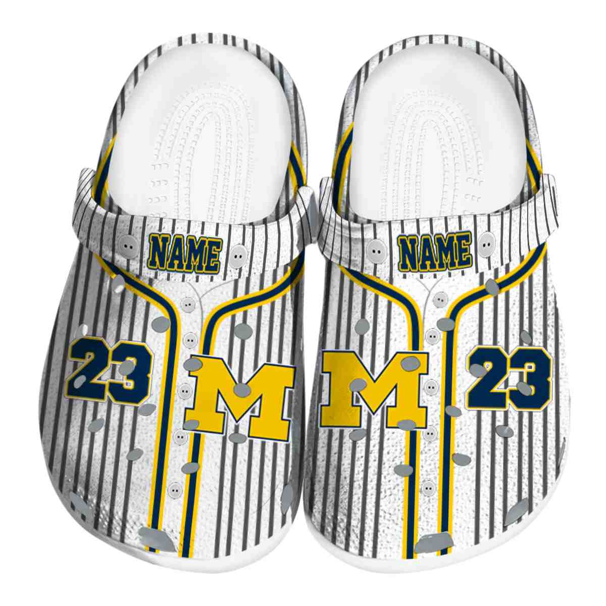 Michigan Wolverines 2025 NCAA Sport Crocs Clogs For Men Women and Kids - GNL1463219