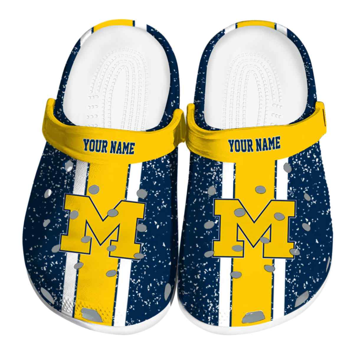 Michigan Wolverines 2025 NCAA Sport Crocs Clogs For Men Women and Kids - GNL1463225