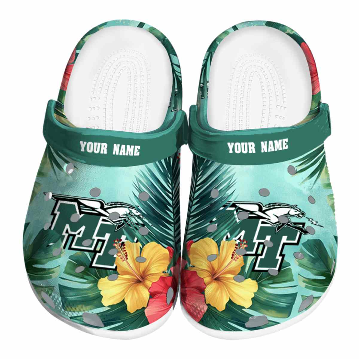 Middle Tennessee Blue Raiders 2025 NCAA Sport Crocs Clogs For Men Women and Kids - GNL1463228
