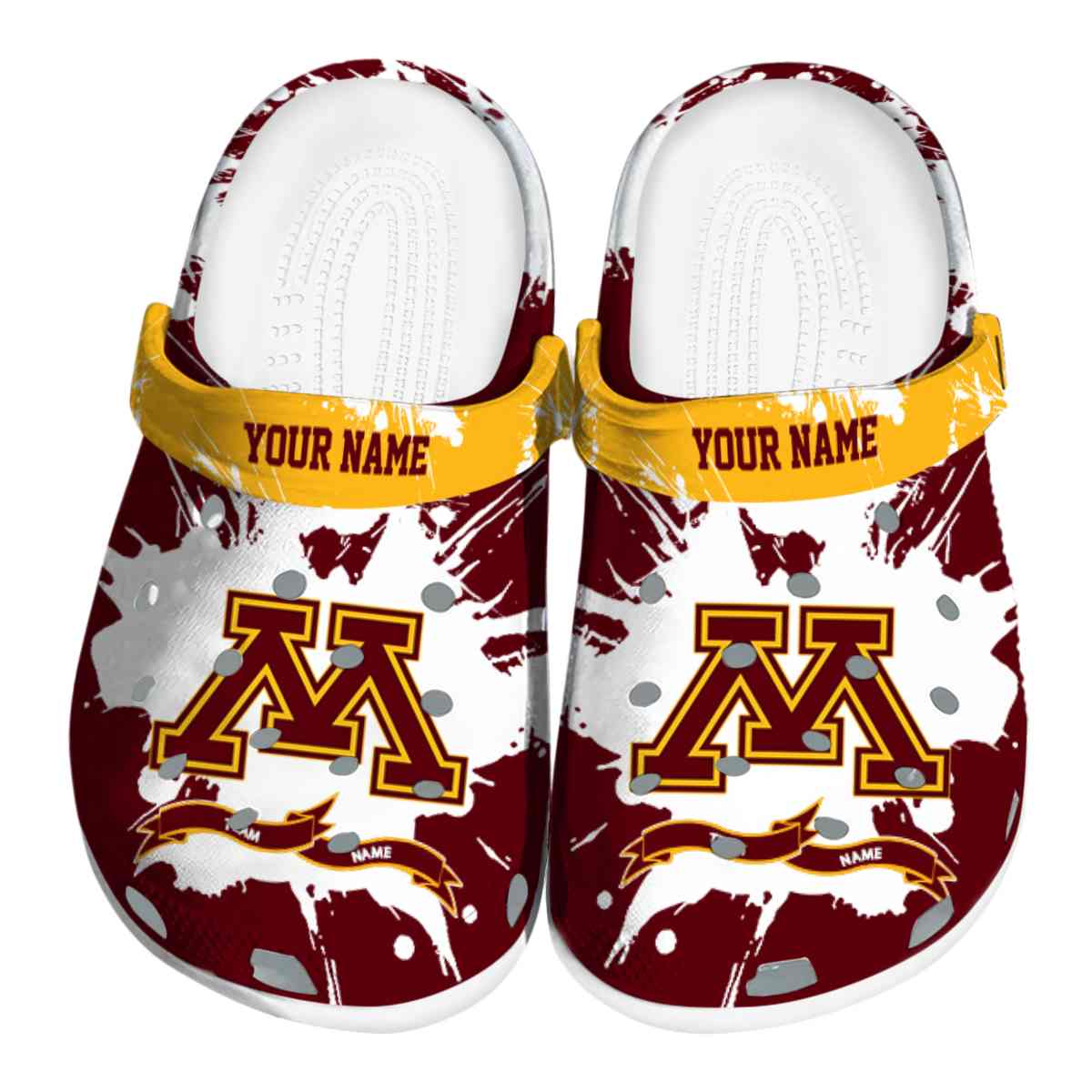 Minnesota Golden Gophers 2025 NCAA Sport Crocs Clogs For Men Women and Kids - GNL1463267