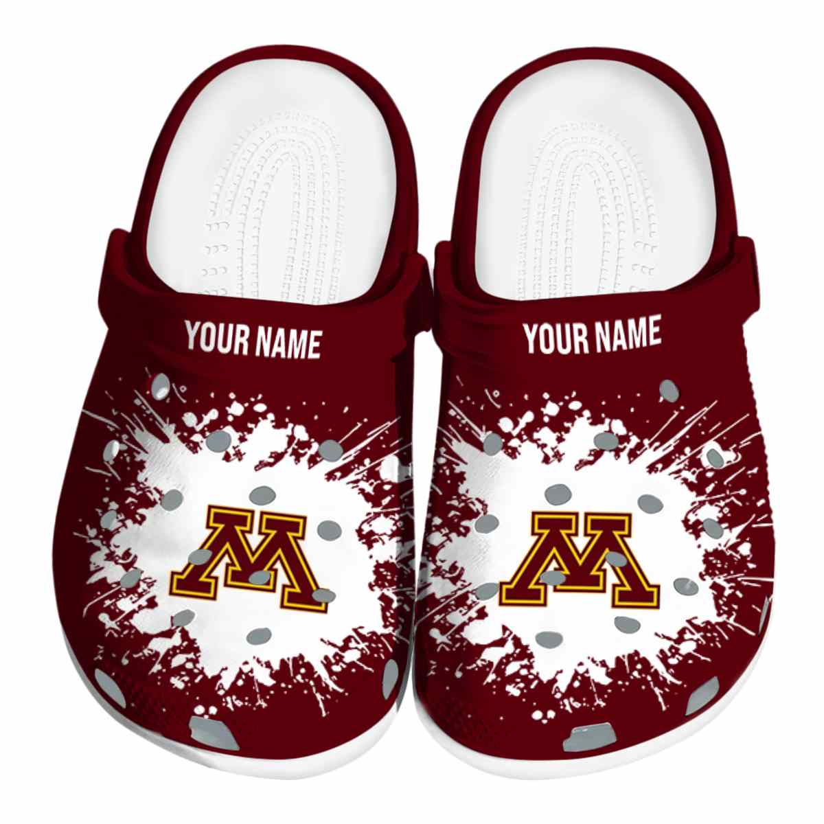 Minnesota Golden Gophers 2025 NCAA Sport Crocs Clogs For Men Women and Kids - GNL1463279