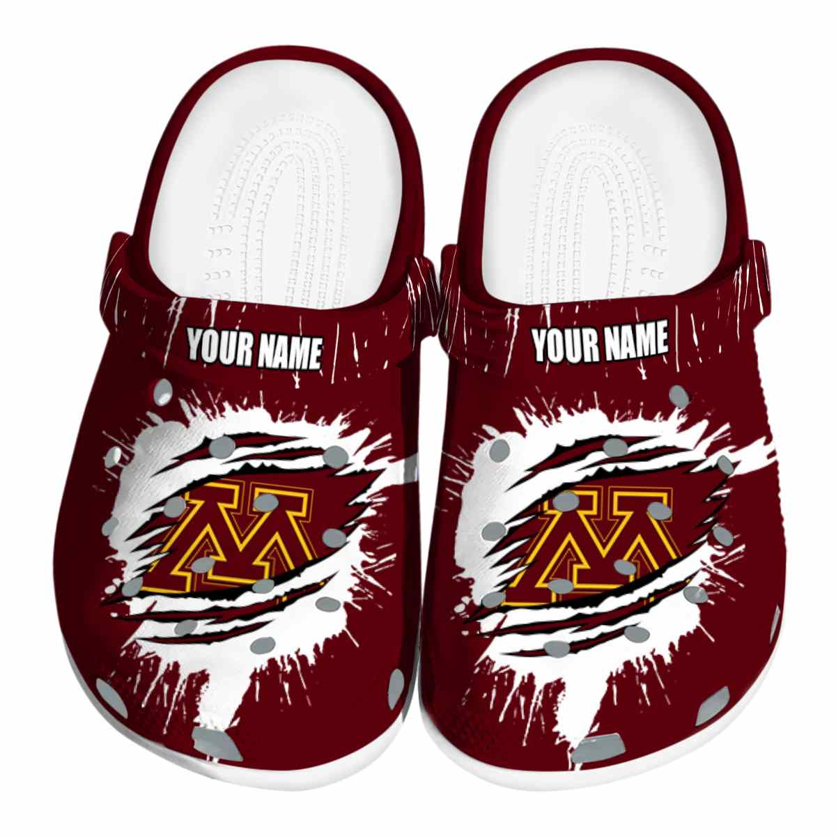 Minnesota Golden Gophers 2025 NCAA Sport Crocs Clogs For Men Women and Kids - GNL1463270