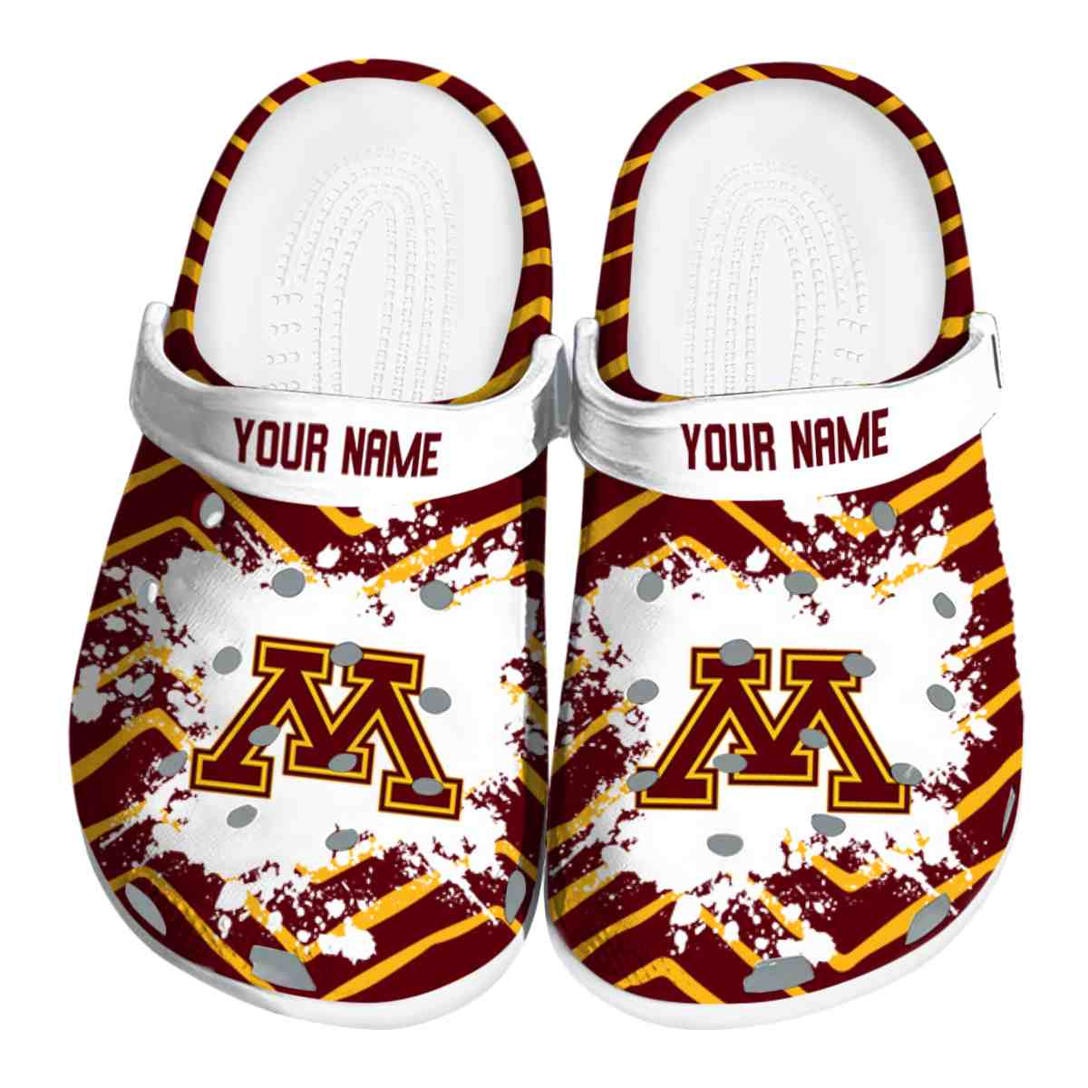 Minnesota Golden Gophers 2025 NCAA Sport Crocs Clogs For Men Women and Kids - GNL1463276
