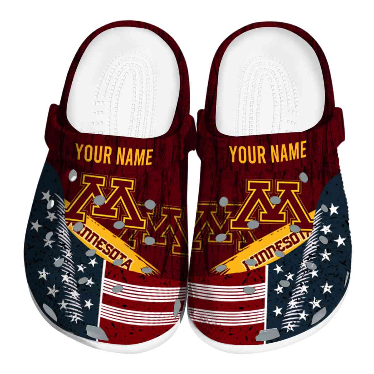 Minnesota Golden Gophers 2025 NCAA Sport Crocs Clogs For Men Women and Kids - GNL1463282