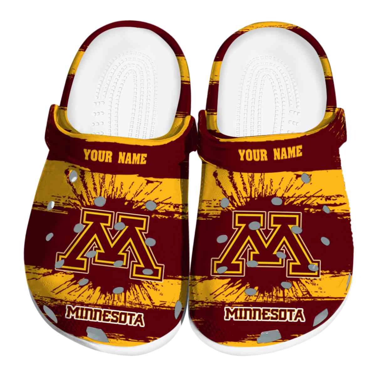 Minnesota Golden Gophers 2025 NCAA Sport Crocs Clogs For Men Women and Kids - GNL1463288