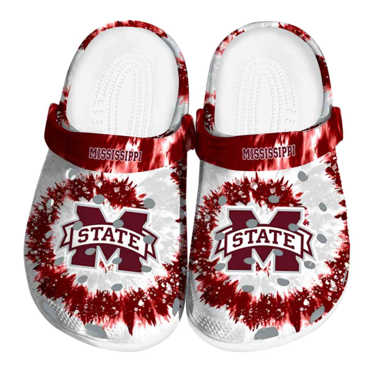 Mississippi State Bulldogs 2025 NCAA Sport Crocs Clogs For Men Women and Kids - GNL1463295