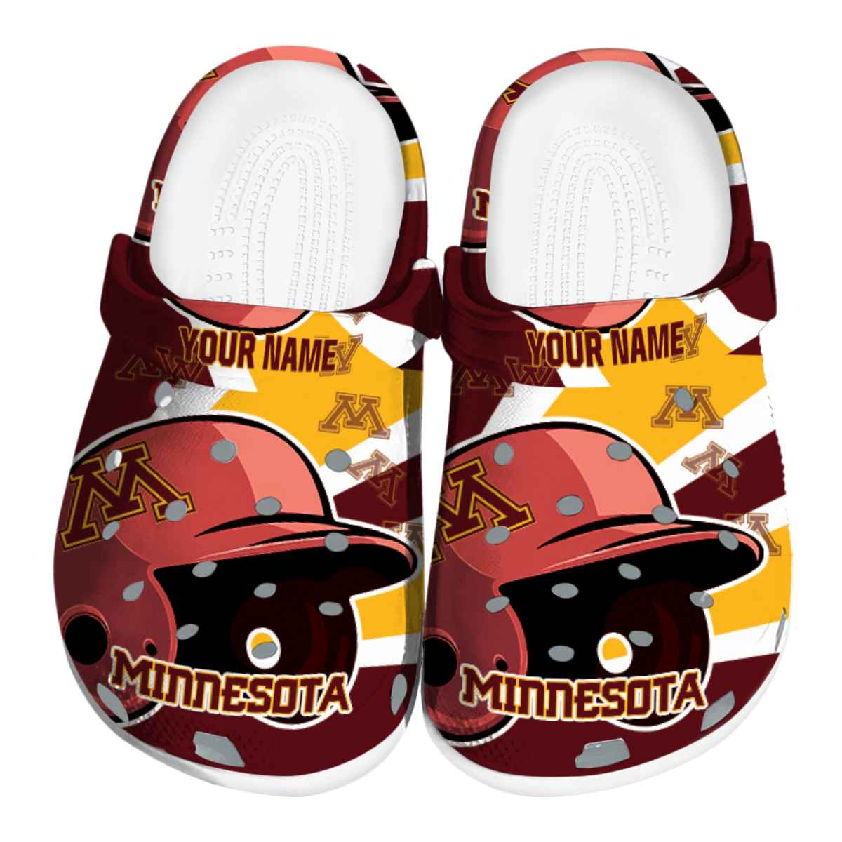 Minnesota Golden Gophers 2025 NCAA Sport Crocs Clogs For Men Women and Kids - GNL1463315