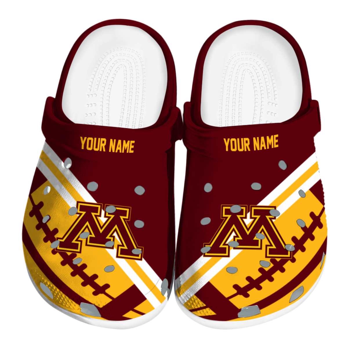 Minnesota Golden Gophers 2025 NCAA Sport Crocs Clogs For Men Women and Kids - GNL1463302